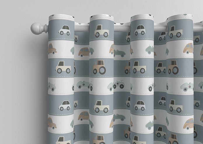 Brum Brum, Drive - Made to Measure Curtains - Image 12